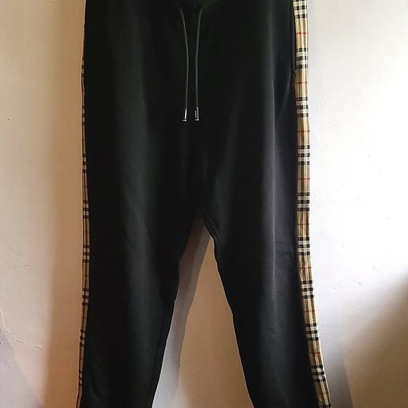 Burberry Checkford Sweatpants X-large Black - Main Image